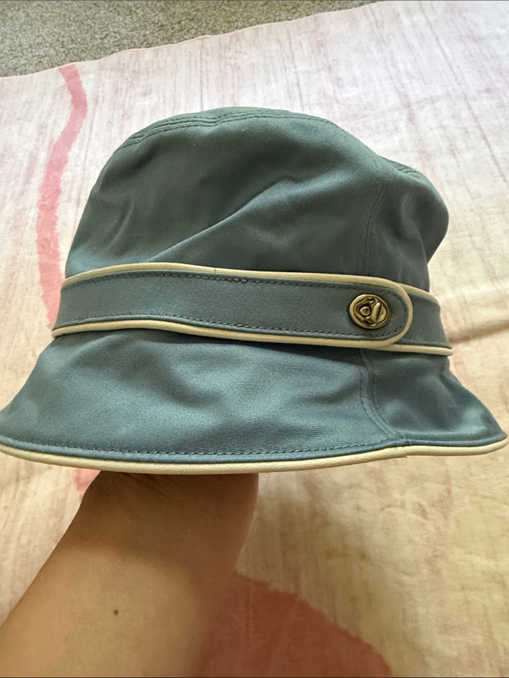 Coach Vibtage Slate Blue Bucket Hat